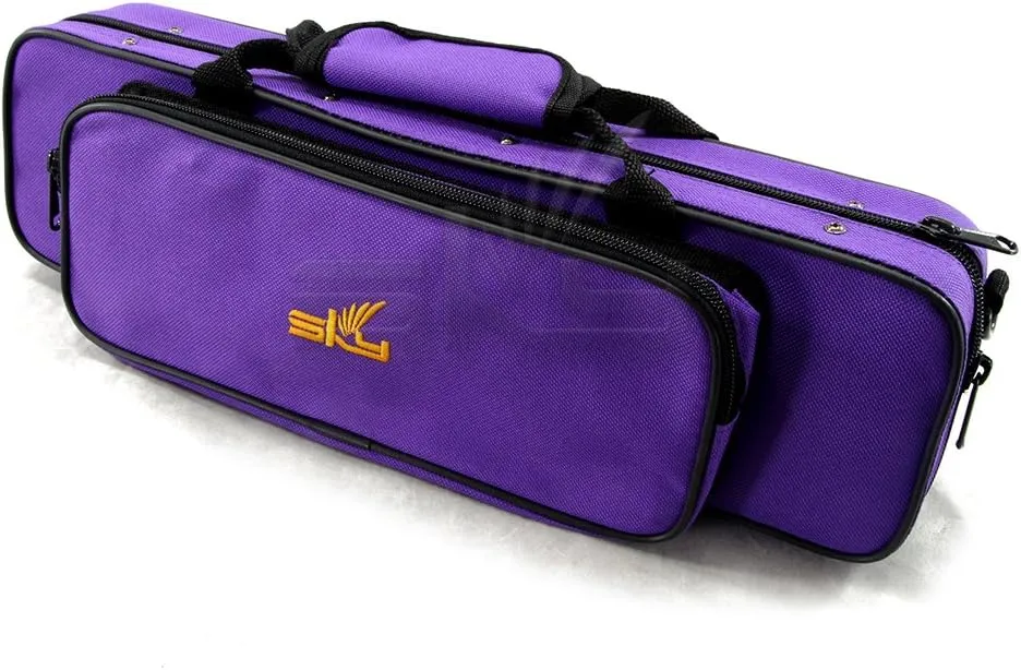 Sky "C" Flute Lightweight Case with Shoulder Strap (Purple)