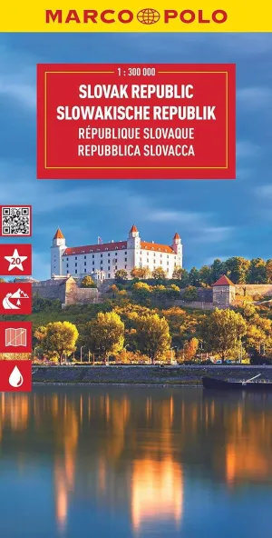 Slovak Republic Road Map by Marco Polo (2024)