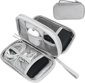 SMONT Versatile Travel Organizer Durable Tech Bag with Built in Cord Organizer Travel Features The Ideal Travel Cord Organizer to Keep You Connected Anywhere Cable Organizer Bag Gary