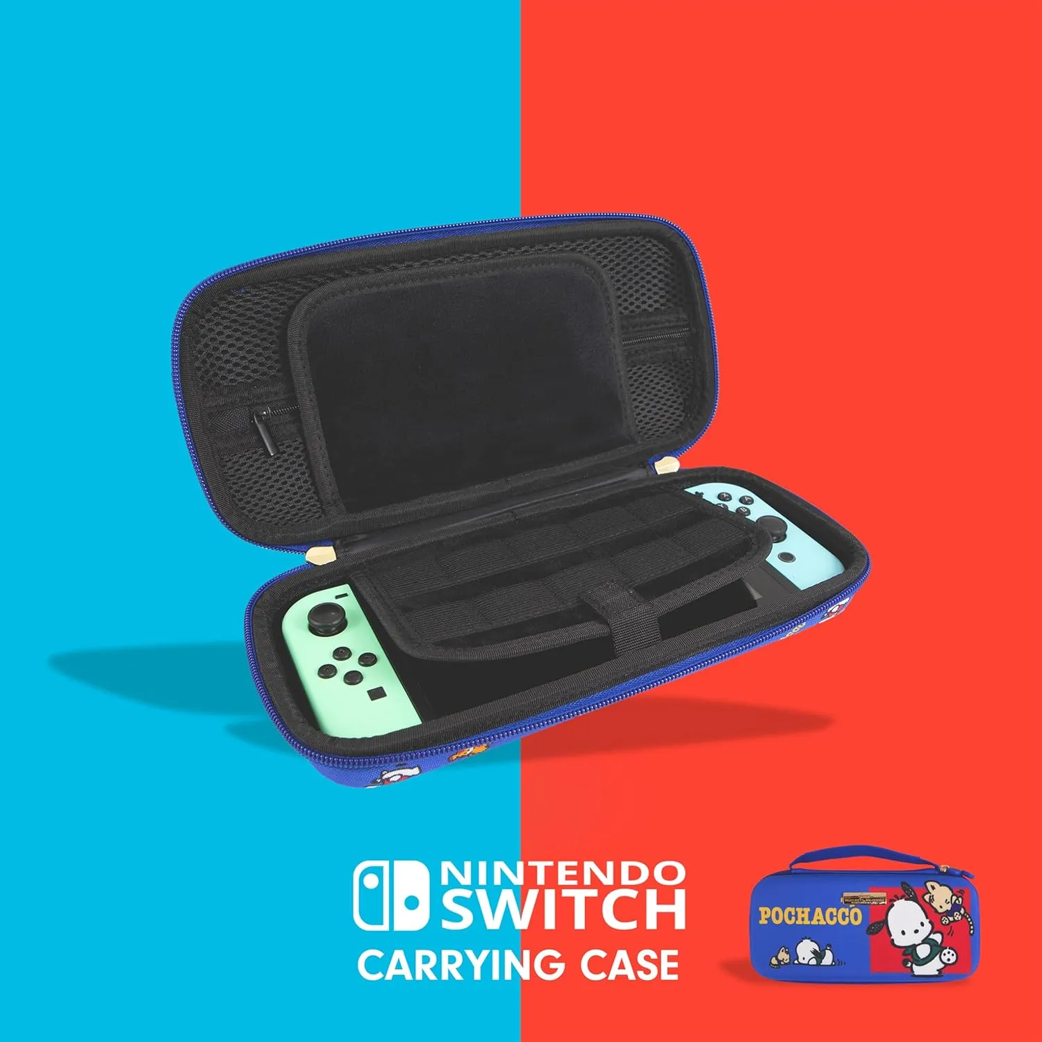 Sonix x Sanrio Carrying Case for Nintendo Switch 1, Protective Travel Case | Classic Pochacco