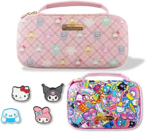 Sonix x Sanrio Nintendo Switch Thumb Grips (Hello Kitty & Friends)   Carrying Case (Hello Kitty and Friends Latte Bears)   GameCard Case (Hello Kitty & Friends Stickers)