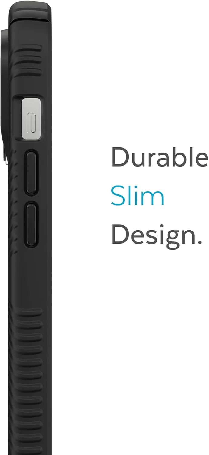 Speck Presidio® 2 Grip MagSafe® Case For iPhone® 14 Pro, Black, 150146-D143