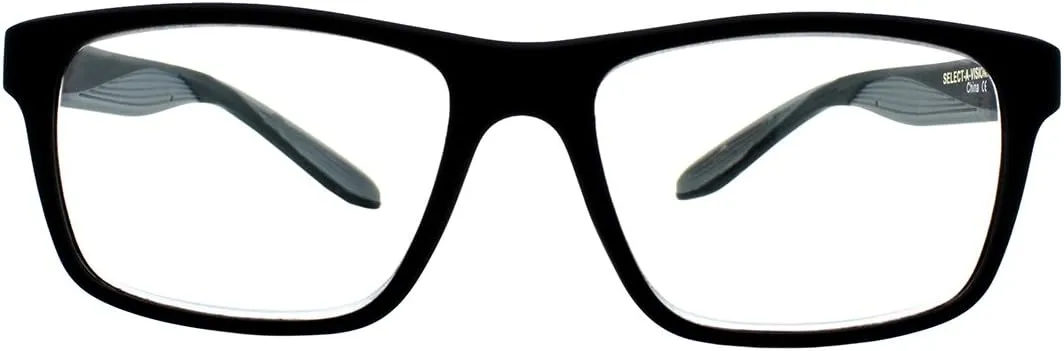 SPORTEX SAV Men's AR4163 Reading Glasses - Flexible, Durable, Lightweight, High-Performance Readers For Men