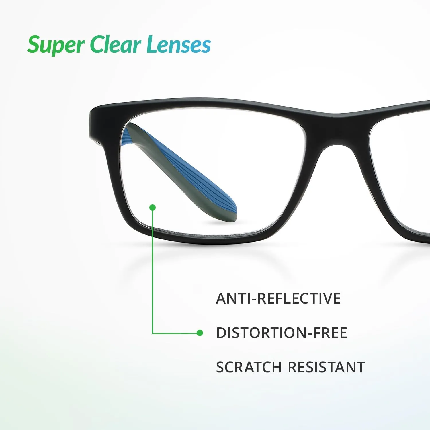 SPORTEX SAV Men's AR4163 Reading Glasses - Flexible, Durable, Lightweight, High-Performance Readers For Men