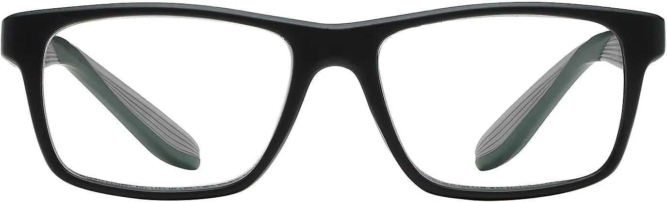 SPORTEX SAV Men's AR4163 Reading Glasses - Flexible, Durable, Lightweight, High-Performance Readers For Men