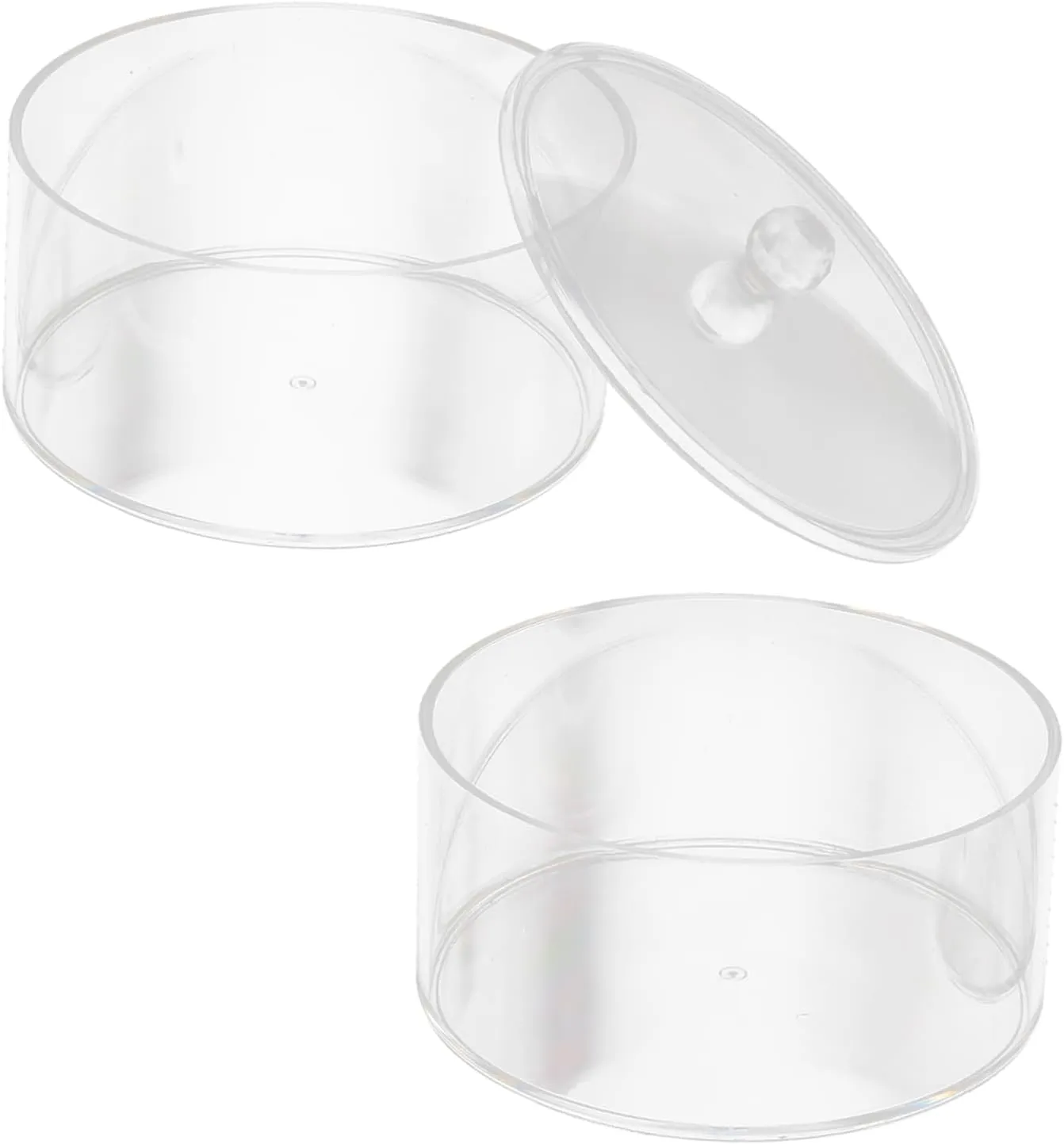 Stackable Acrylic Organizer with Lid for Jewelry Watches Belts Clear Storage -saving Design Easy Access Versatile Dresser Display