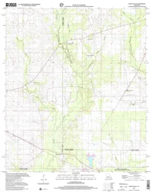 Steep Gully LA topo map, 1:24000 Scale, 7.5 X 7.5 Minute, Historical, 1997, Updated 2001, 27 x 22 in