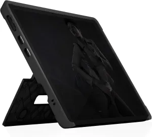 STM Dux Shell for Microsoft Surface Pro X (2019/2020/2021) - Durable and Protective Case - Black