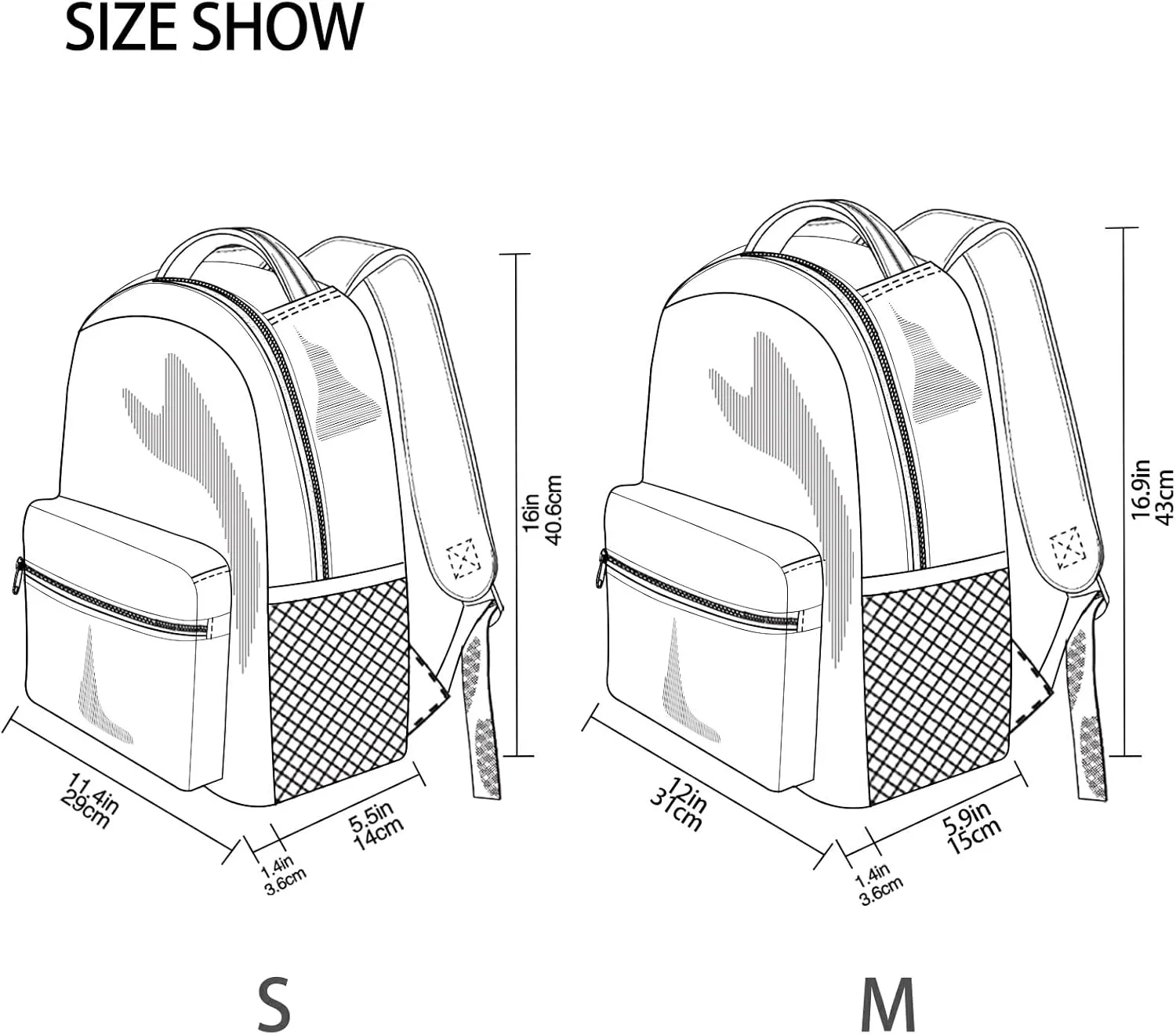 Student Backpack with Name Tag Slot Hawaii Hibiscus Lightweight and Comfortable School Bag Laptop Backpack