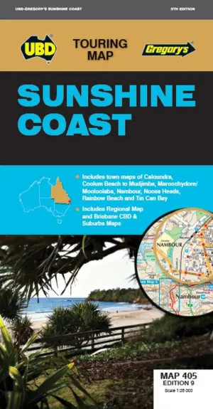 Sunshine Coast UBD 405 Map