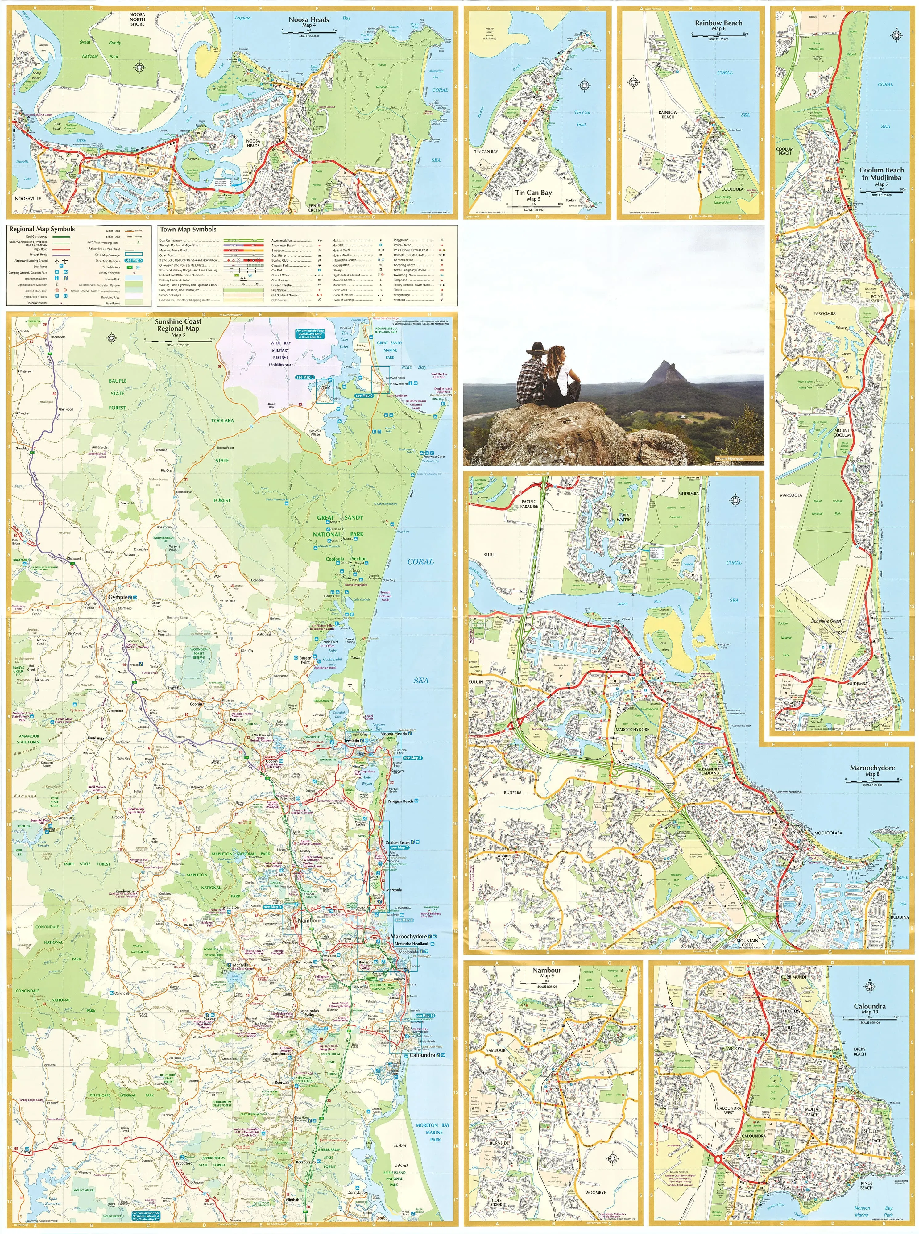 Sunshine Coast UBD 405 Map