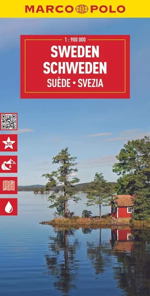 Sweden Road Map by Marco Polo (2024)