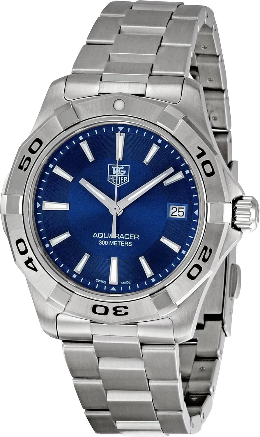 TAG Heuer Men's WAP1112.BA0831 Aquaracer Blue Dial Watch