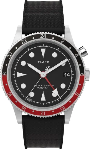 Timex Waterbury 39mm Men’s Analog Watch | Durable Stainless Steel Case | Day and Date Window | Durable Design | 100M Water Resistance