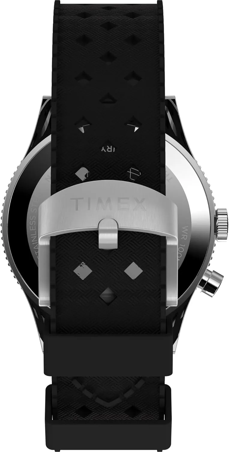Timex Waterbury 39mm Men’s Analog Watch | Durable Stainless Steel Case | Day and Date Window | Durable Design | 100M Water Resistance