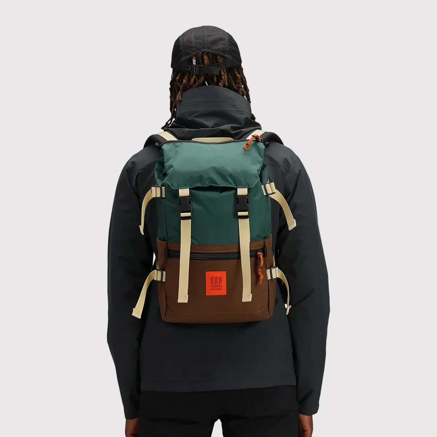 Topo Designs Rover Pack Classic - Coral/peppercorn - One Size