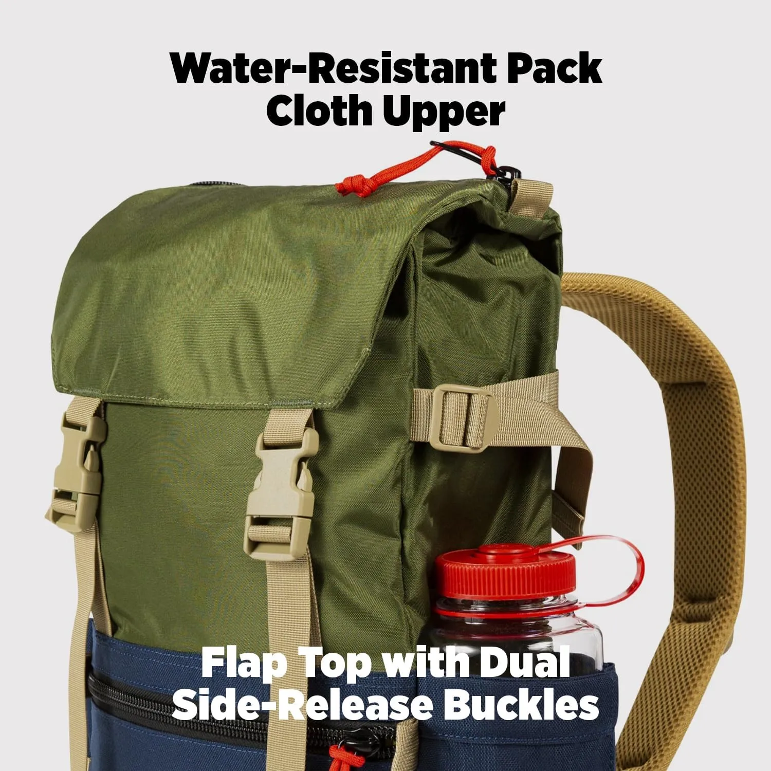 Topo Designs Rover Pack Classic - Coral/peppercorn - One Size