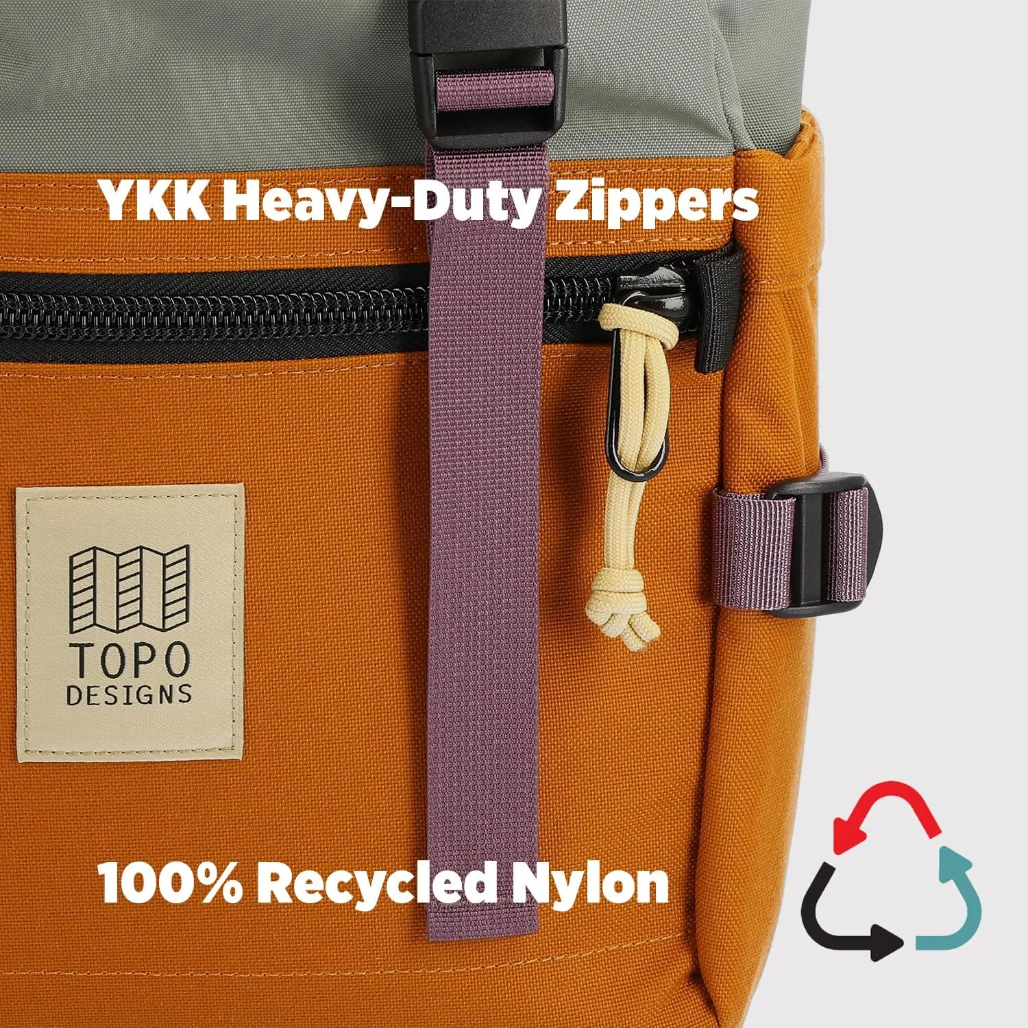 Topo Designs Rover Pack Classic - Coral/peppercorn - One Size