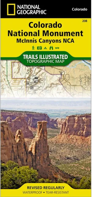 Trails Illustrated Map Colorado National Monument