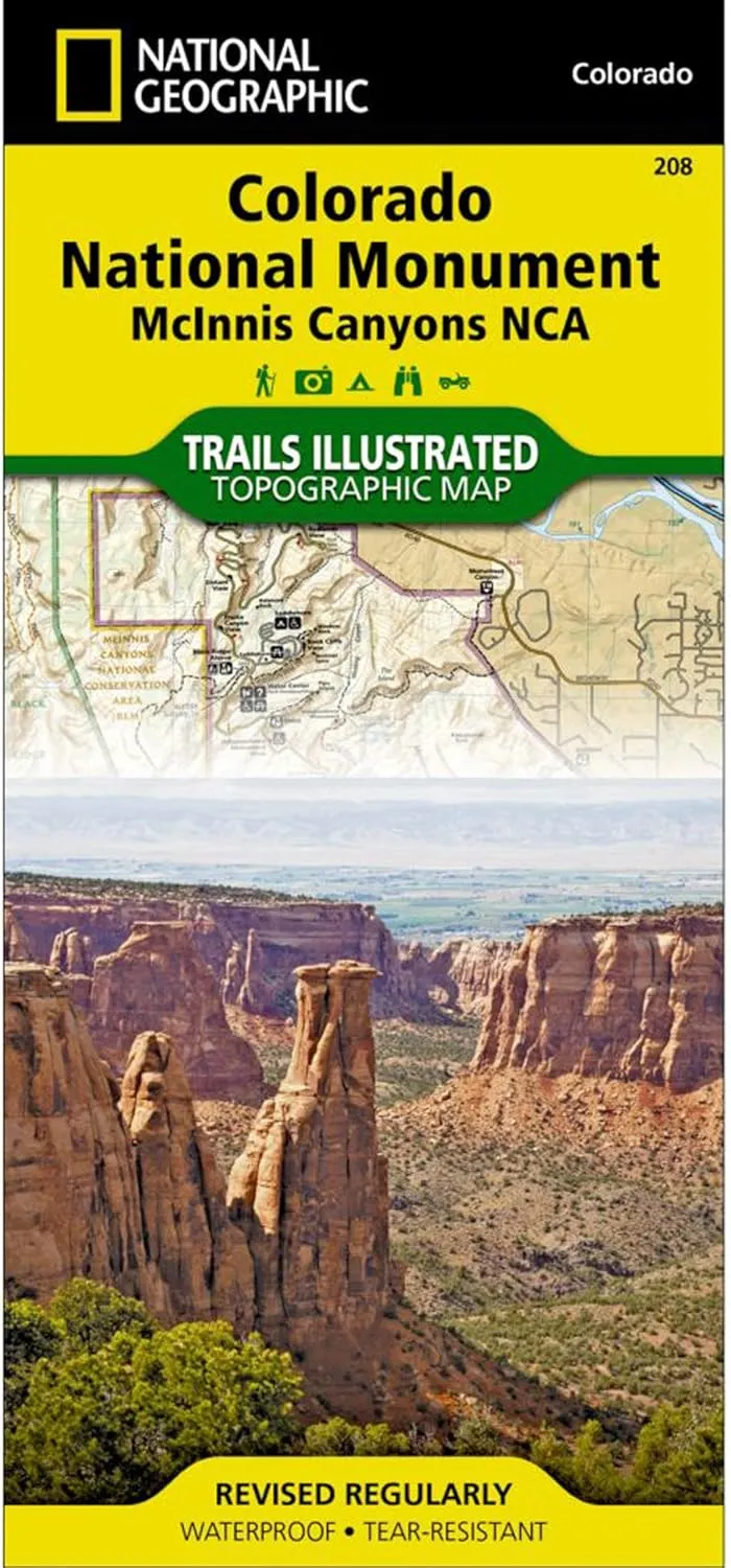 Trails Illustrated Map Colorado National Monument