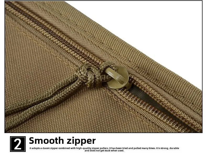 TrailVault™ Tactical Organizer Pouch – 500D Oxford EDC Sling/Waist Bag
