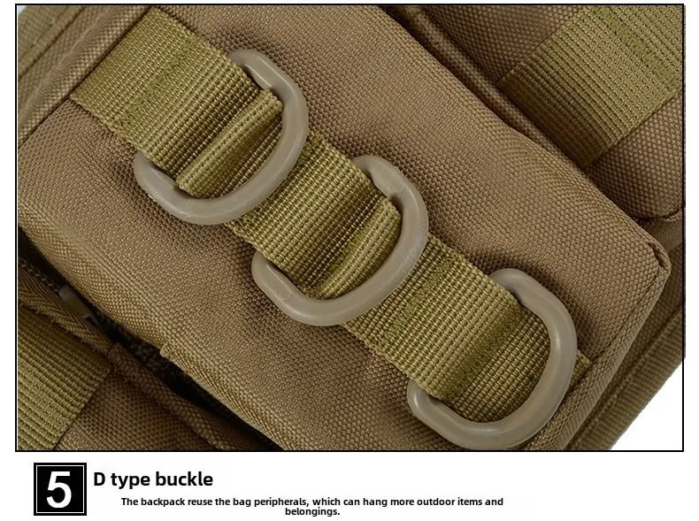TrailVault™ Tactical Organizer Pouch – 500D Oxford EDC Sling/Waist Bag