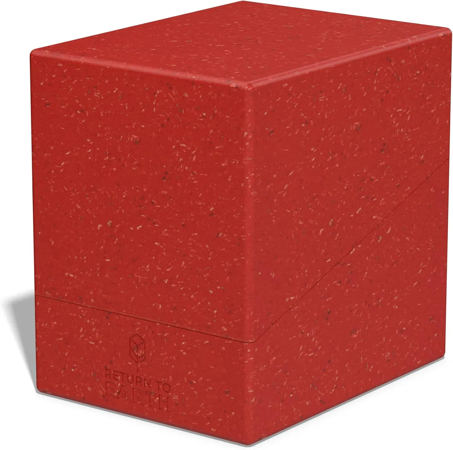 Ultimate Guard RTE Boulder 133 , Deck Case for 133 Double-Sleeved TCG Cards, Red, 87% Renewable, Made in Germany, Secure & Durable Storage