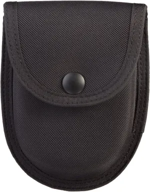 Uncle Mike's Sentinel Single Handcuff Case Sentinel Single Handcuff Case Black Molded Nylon, Card 89068