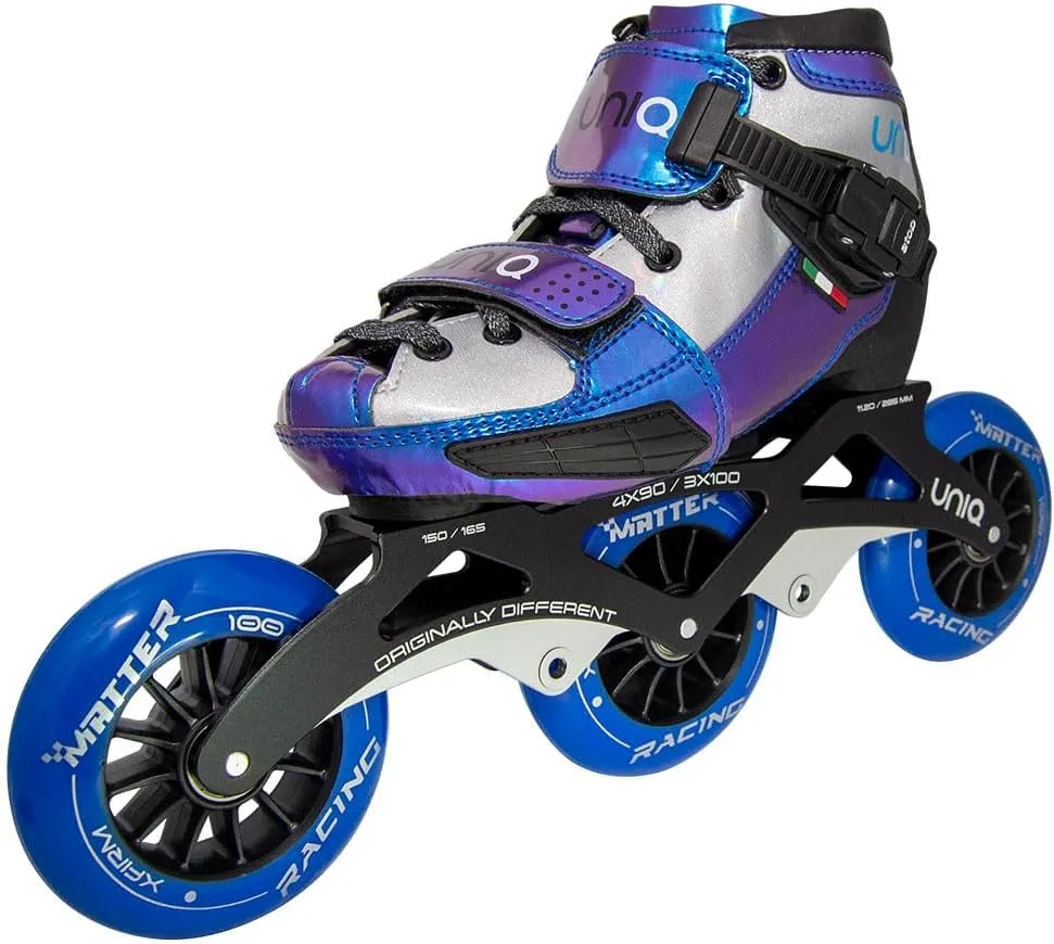Uniq Q7 Inline Speed Skates Junior Adjustable Sizes