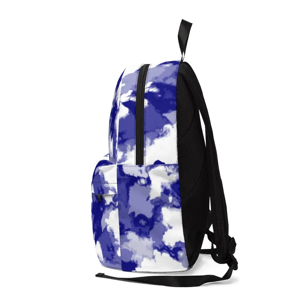 Unisex Classic Waterproof Backpack - Foamy Sea