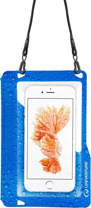 Unisex's Waterproof Tablet Case, Blue, Transparent, Large