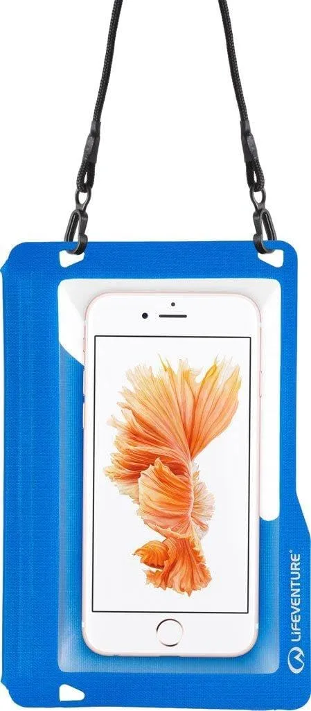 Unisex's Waterproof Tablet Case, Blue, Transparent, Large