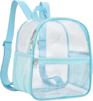 USPECLARE Clear Backpack Stadium Approved 12X11x6, Waterproof Clear Bag Stadium Backpack for Concert Work Sport Event
