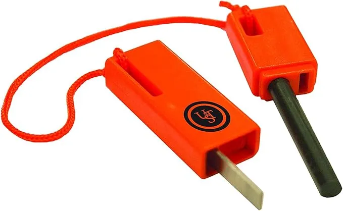ust Ultimate Survival Technologies Watertight Fire Starter Kit Includes Tinder, Fire Starter, Instruction Sheet