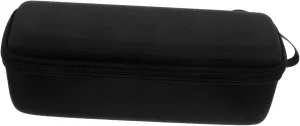 VANZACK Speaker Sleeve Cloth Speaker Travel Container Speaker Storage Container Black Metal Speaker Carrying Container