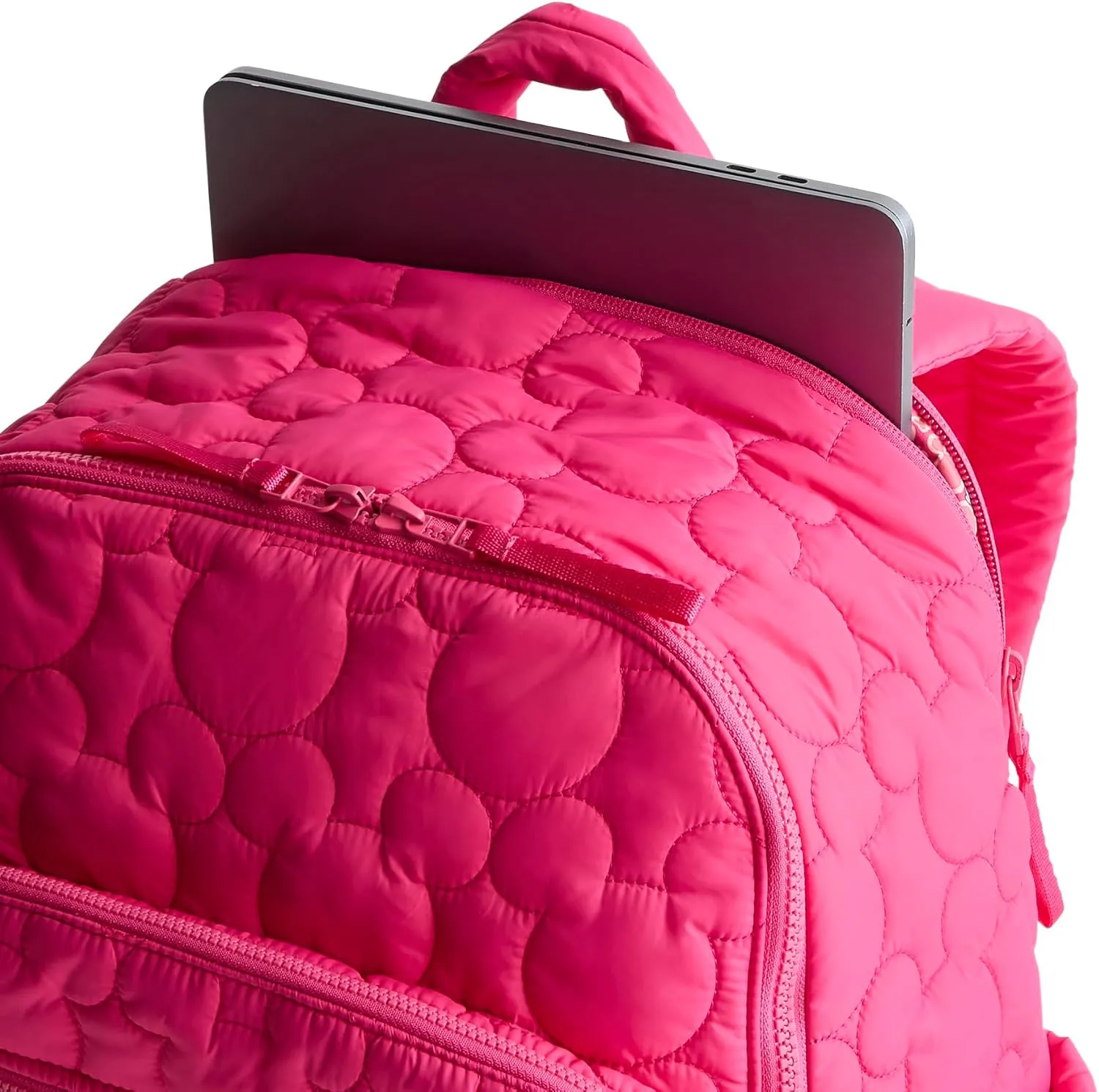 Vera Bradley Women's Disney Featherweight Bancroft Backpack, Beetroot Pink, One Size