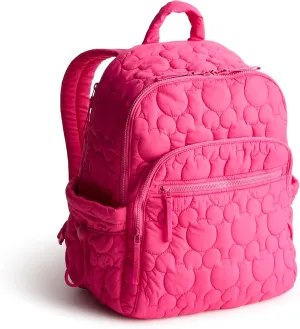 Vera Bradley Women's Disney Featherweight Bancroft Backpack, Beetroot Pink, One Size