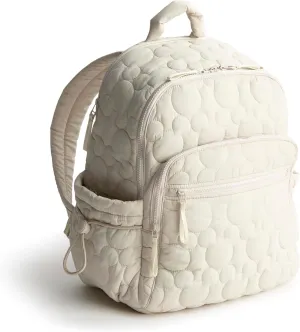 Vera Bradley Women's Disney Featherweight Bancroft Backpack, Pumice Stone, One Size