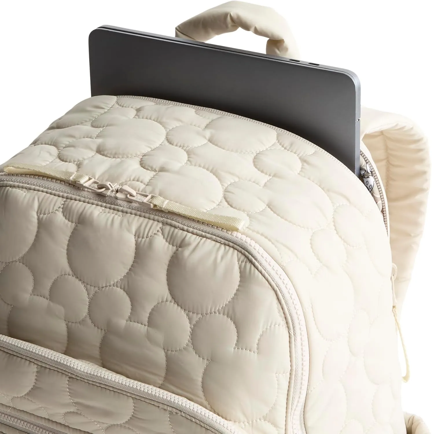Vera Bradley Women's Disney Featherweight Bancroft Backpack, Pumice Stone, One Size