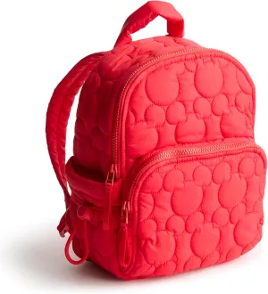 Vera Bradley Women's Disney Featherweight Small Banbury Backpack, High Risk Red, One Size
