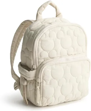 Vera Bradley Women's Disney Featherweight Small Banbury Backpack, Pumice Stone, One Size