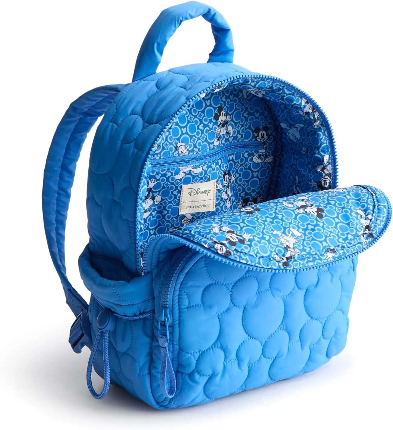Vera Bradley Women's Disney Featherweight Small Banbury Backpack, Super Sonic, One Size