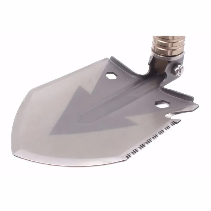 Versatile Tactical Camping Equipment Spade Survival High-standard Multifunction Folding Tool