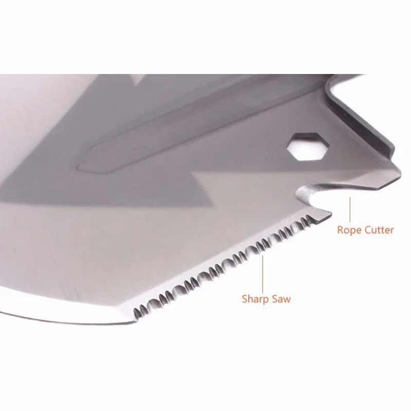 Versatile Tactical Camping Equipment Spade Survival High-standard Multifunction Folding Tool
