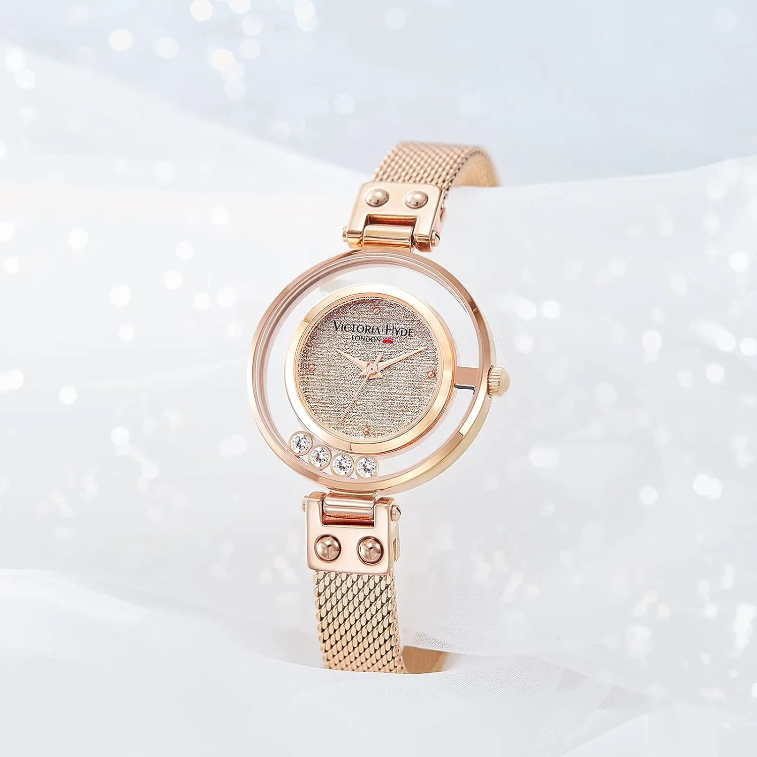 VICTORIA HYDE Women Watches Small Dial Analog Quartz Spark Stars Series