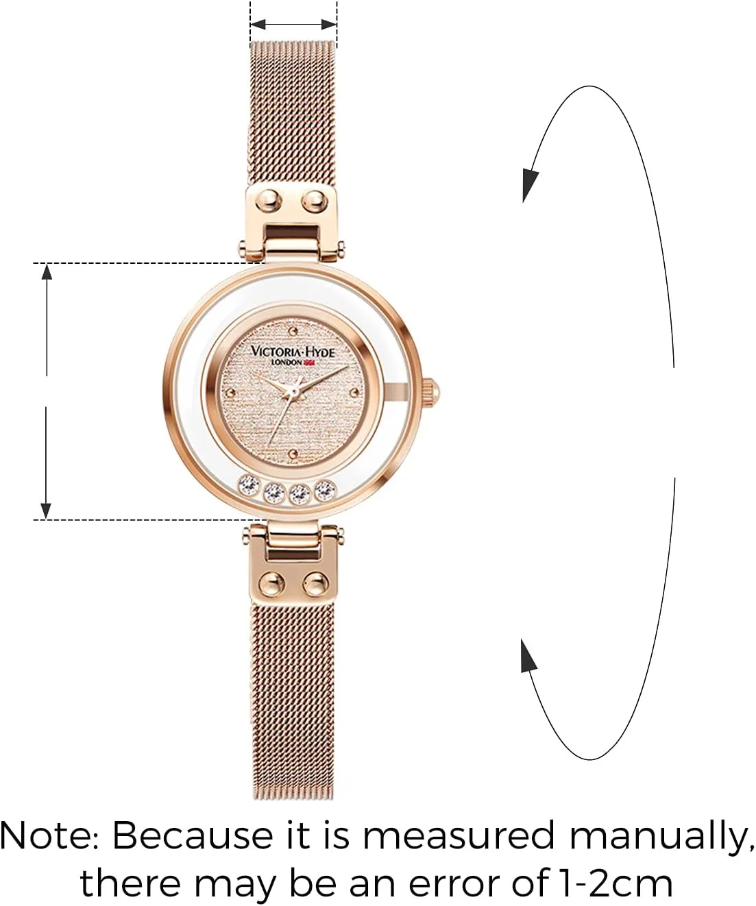 VICTORIA HYDE Women Watches Small Dial Analog Quartz Spark Stars Series
