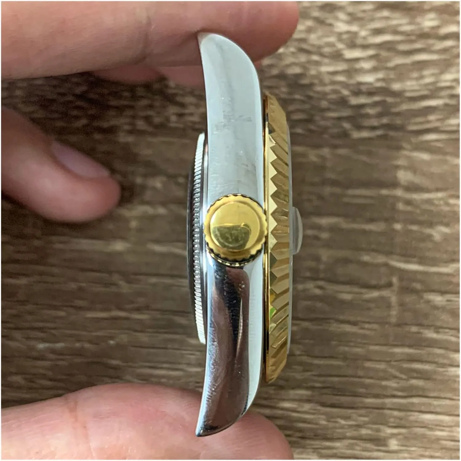 Watch 39mm Stainless Steel Case PVD, Sapphire Crystal, Transparent Back Cover, Japanese Movement NH35 / NH36 watch case