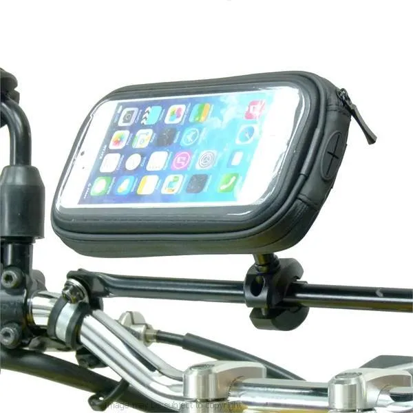 Water Resistant iPhone 13 Mini Motorcycle Crossbar Mount (sku 58986)