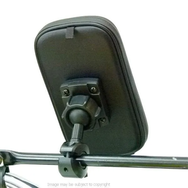 Water Resistant iPhone 13 Mini Motorcycle Crossbar Mount (sku 58986)