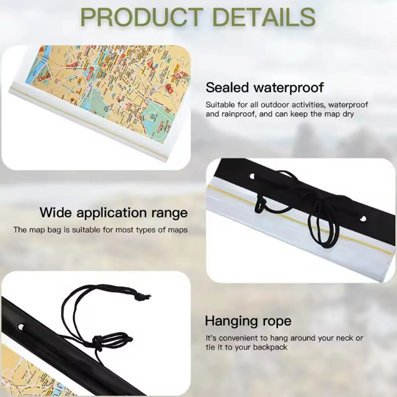 Waterproof Map Case - Stealth Ops Gear